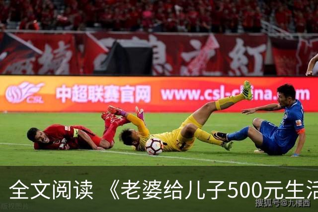 全文阅读 《老婆给儿子500元生活费，我选择离婚》江淮屿川宋清岚许静言